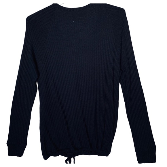 CHASER - LONG SLEEVE 1/4 BUTTON HENLEY DRAWSTRING WAIST TEE - M - NWT - Picture 2 of 14